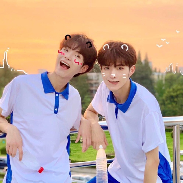 Brother school. Ulzzang Близнецы. Korean Twins brothers.