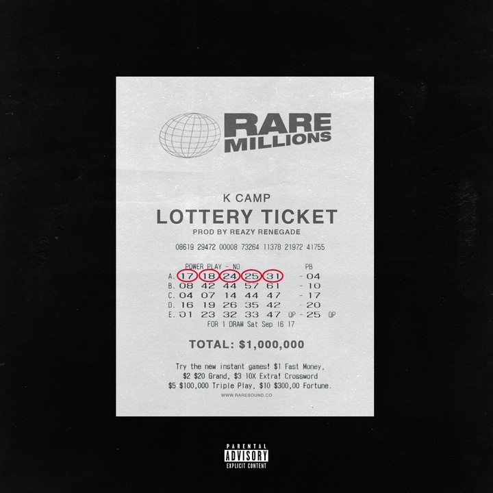 Lottery Created By K Camp Popular Songs On Tiktok