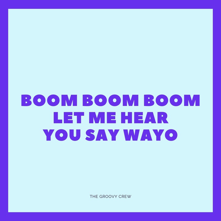 Boom Boom Boom Let Me Hear You Say Wayo Created By The Groovy Crew Popular Songs On Tiktok