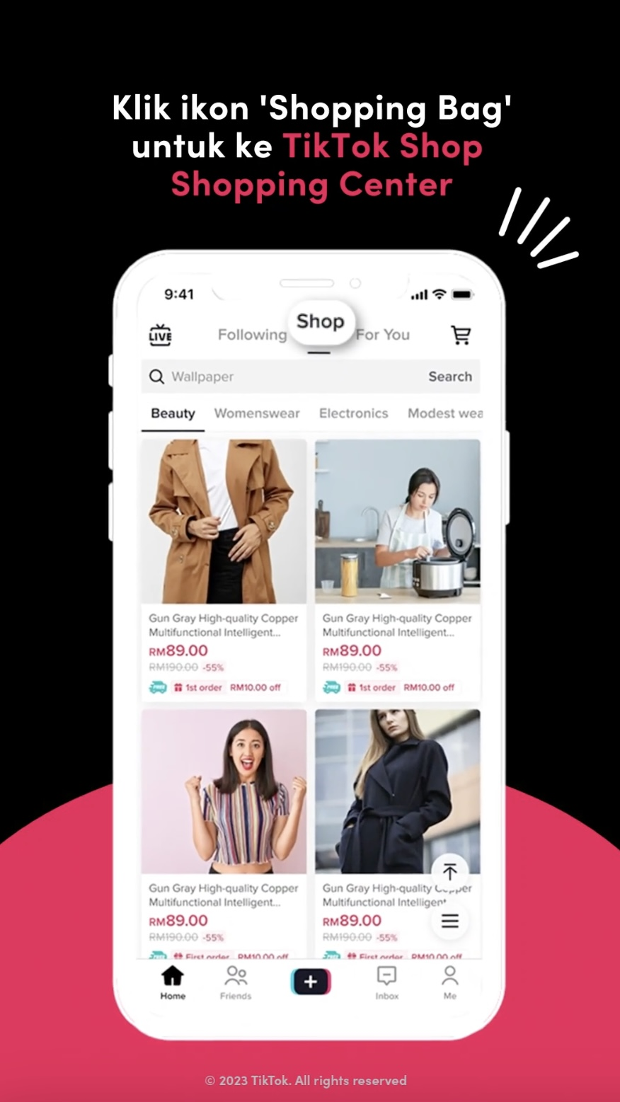 TikTok Shop adds one-touch 'Shopping Center' tab - Back End News