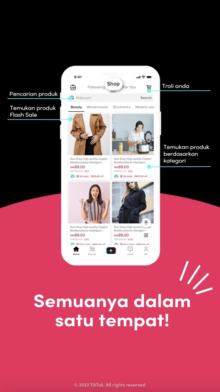 TikTok Shop adds one-touch 'Shopping Center' tab - Back End News