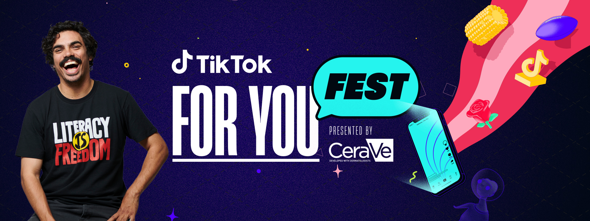 skrivebord Tilbageholdenhed Døde i verden Star studded line-up announced for TikToks For You Fest presented by CeraVe  | TikTok Newsroom