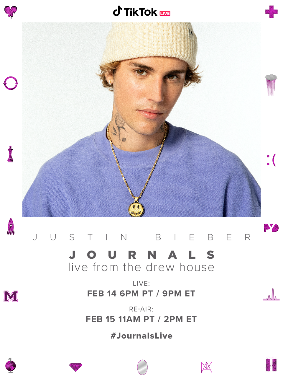 A Valentine S Day Gift From Justin Bieber Tiktok Journalslive Tiktok Newsroom