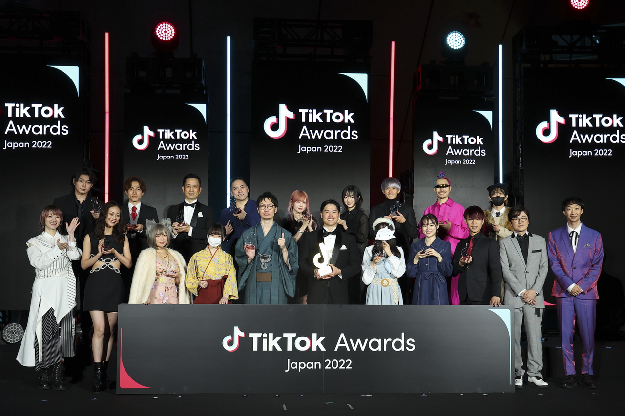 2022年、TikTokで活躍したクリエイターを表彰する「oo Creator of the Year」17部門の受賞者が決定！ 2年連続”バ