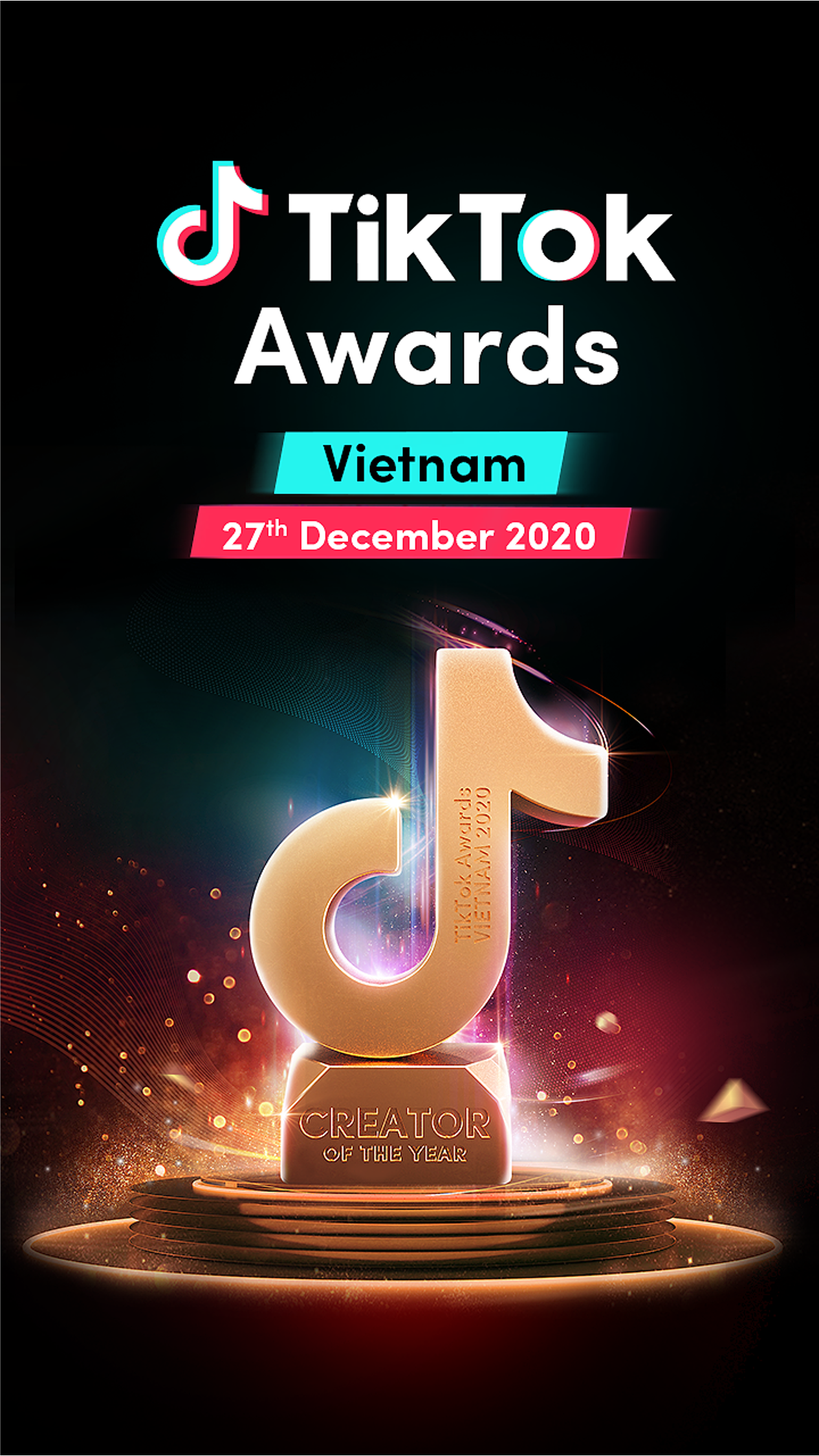 TikTok Awards Việt Nam 2020: Chào mừng đến với TikTok Awards Việt Nam 2020, sự kiện âm nhạc đang chờ đón người yêu TikTok. Những ngôi sao nổi tiếng nhất của TikTok sẽ xuất hiện trên sân khấu và biểu diễn những bài hát đầy cảm xúc để khuấy động không khí của sự kiện. Hãy cùng đến và cùng chia sẻ niềm vui của chúng ta.