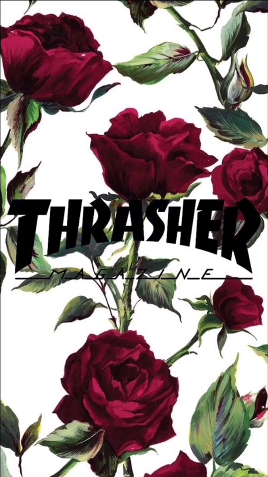 Hd限定thrasher 壁紙 花の画像