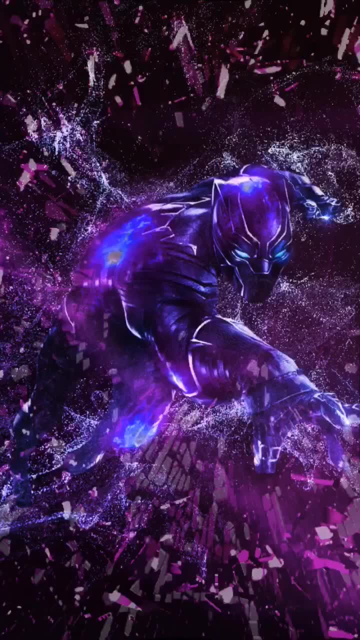 てんご Teeeeengo On Tiktok Wakanda Forever ダイナミック壁紙 Marvel ブラックパンサー