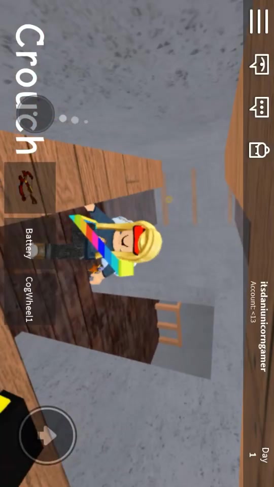 how to crouch on roblox granny