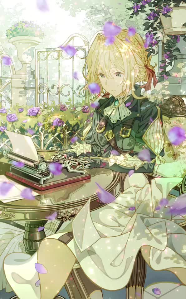 驚くばかりヴァイオレットエヴァーガーデン 壁紙 Pc 最高の花の画像