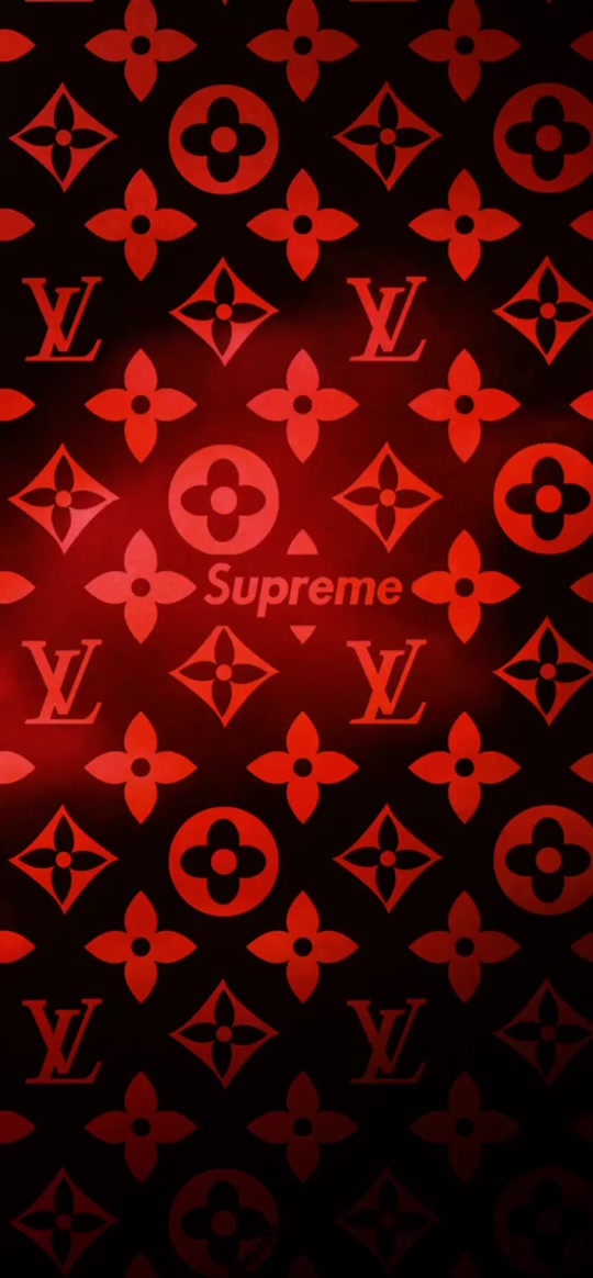 お待たせしました Supreme Vuitton ダイナミック壁紙 動く壁紙