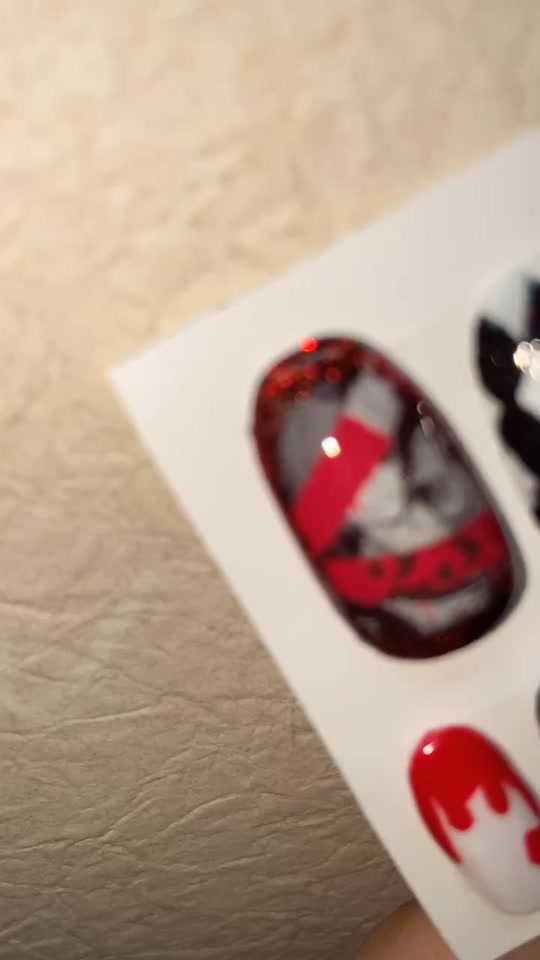 はーとのえーす エースくん ツイステッドワンダーランド ツイステ ネイルチップ セルフネイル エース エース トラッポラ ハーツラビュル エーストラッポラ