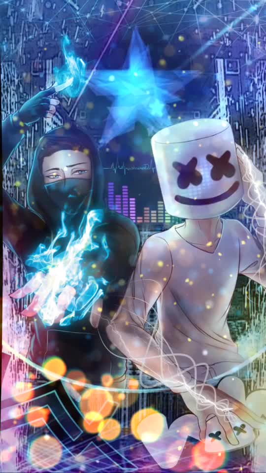 トップ100 かっこいい Marshmello 壁紙 最高の花の画像