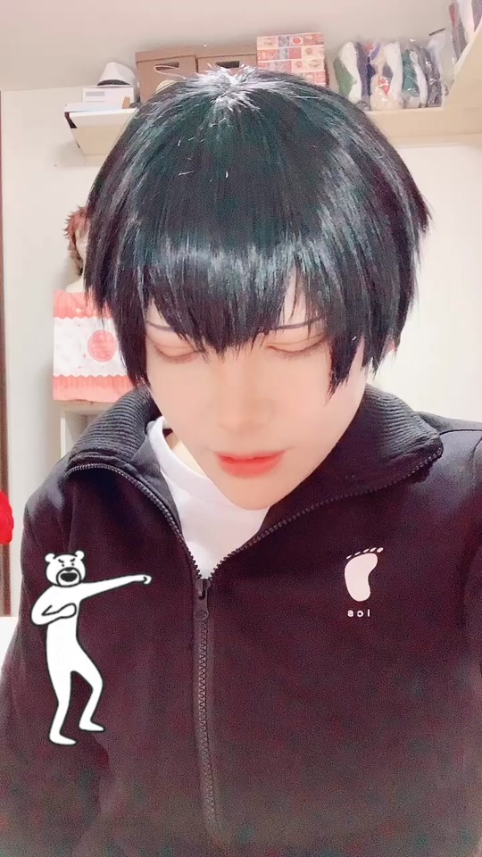 ボゲェ言う飛雄ちゃん好き コスプレ コスプレイヤー ハイキュー ハイキューコスプレ 烏野 影山飛雄 飛雄 日向ボゲェ とびおの口癖 宅コス注意