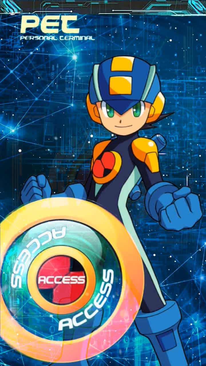 おしゃれな ロックマンエグゼ 壁紙 新しい壁紙アニメ日本