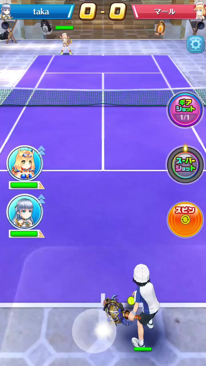 白 猫 テニス 越前