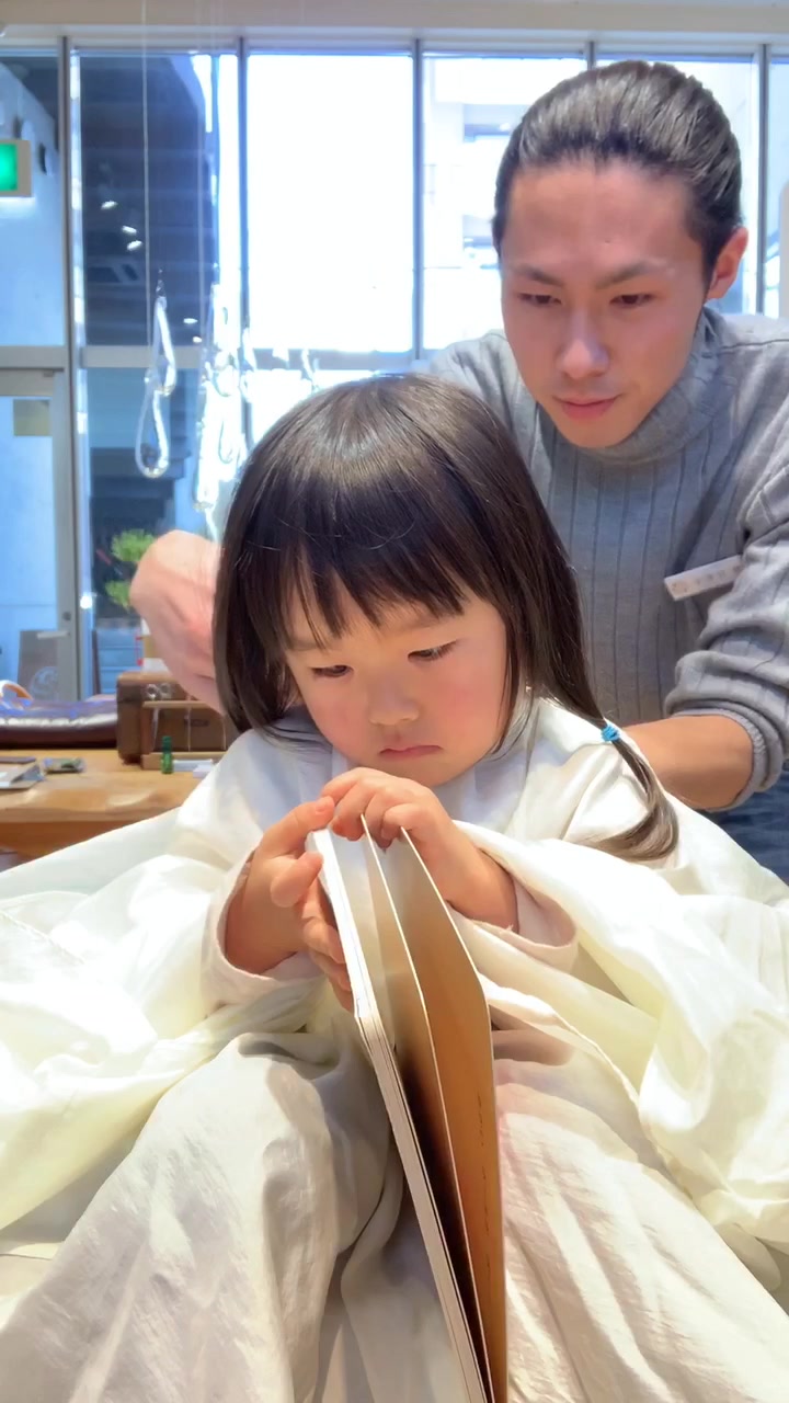Orga 宇津宮 慎 Orga Makotoooo On Tiktok ヘアドネーション キッズカット 札幌美容師 札幌美容室 札幌ヘアドネーション イメチェン 子供